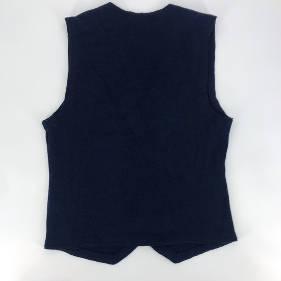 Jermyn & Bond merino wool blend vest men's size medium - Picture 6 of 11